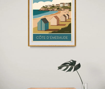 affiche vintage dinard