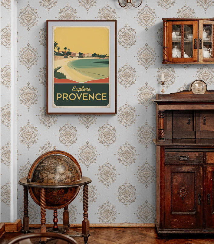 affiche rétro vintage