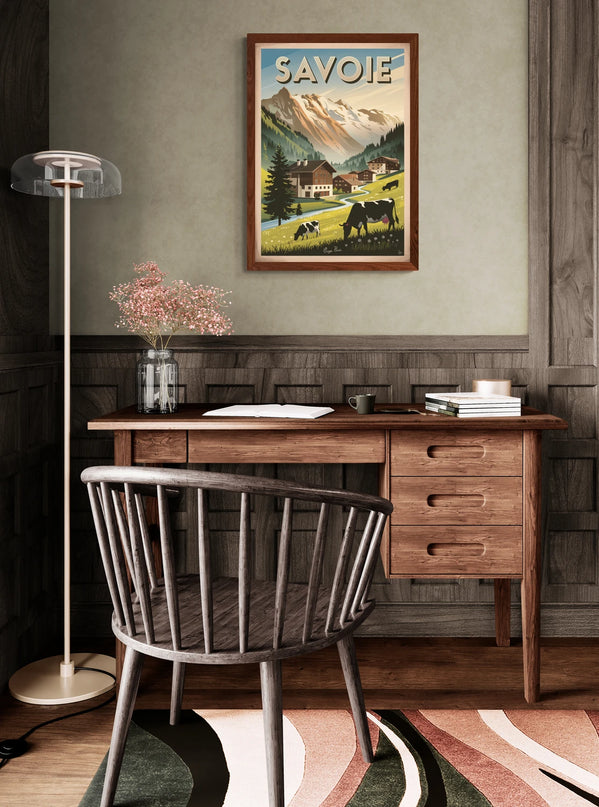 affiche vintage savoie 1