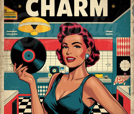 affiche vintage chambre