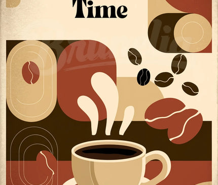 affiche style retro