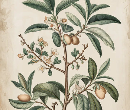 Pack Botanique — 2 A3 + 1 A2 · Sélection 4 — pack d'affiches vintage Brunelia