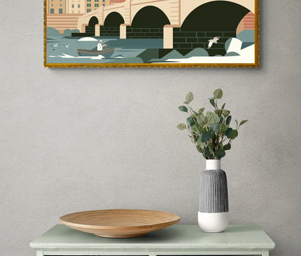 affiche vintage brest