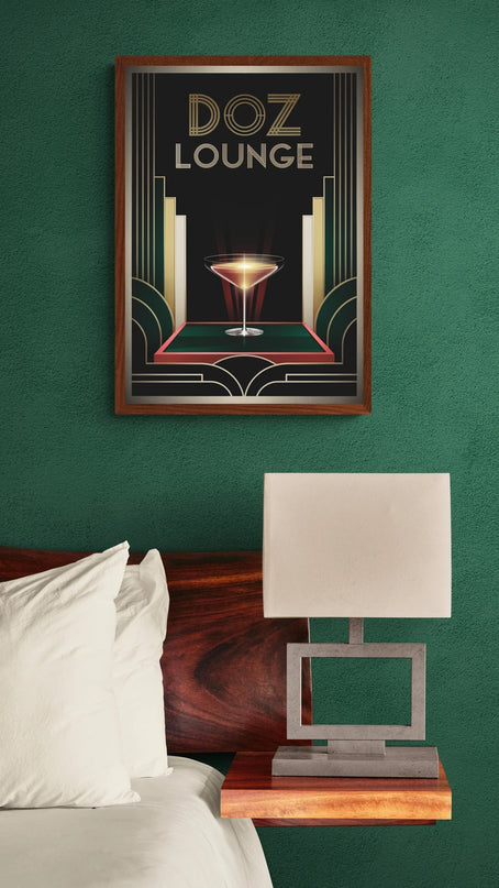 affiche vintage doz