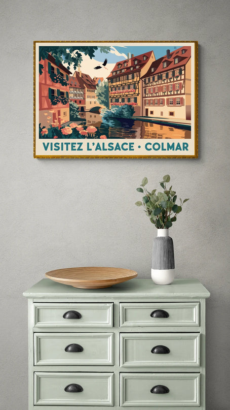 Affiche vintage Colmar