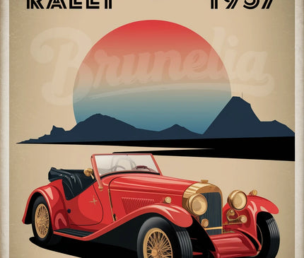 affiche salon retromobile