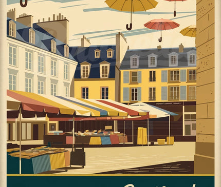 Affiche vintage Brive-la-Gaillarde
