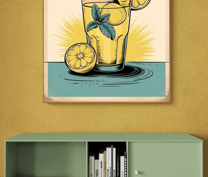 Affiche vintage limonade
