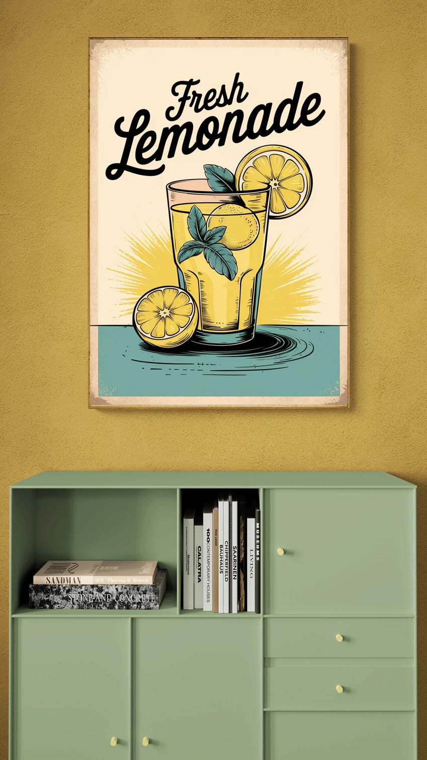 Affiche vintage limonade