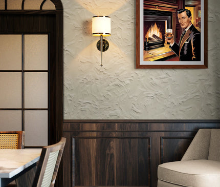 affiche alcool vintage