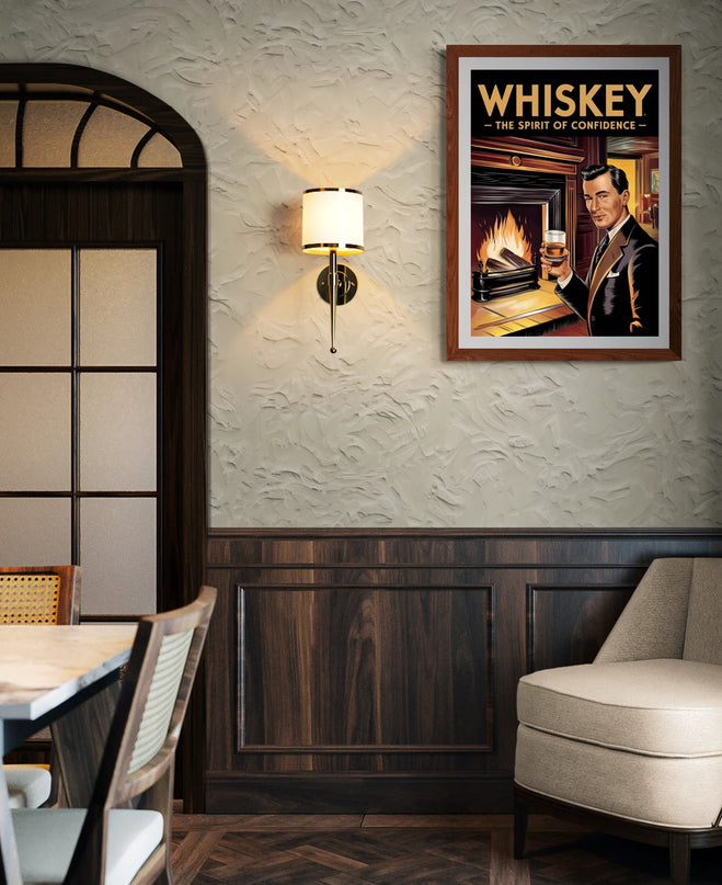 affiche alcool vintage