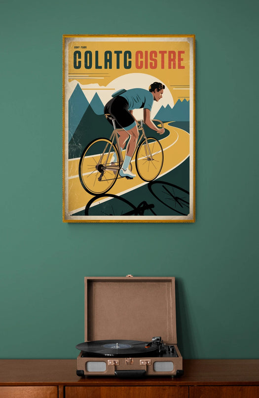 Affiche vintage cyclisme copie