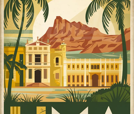 Affiche vintage Lima