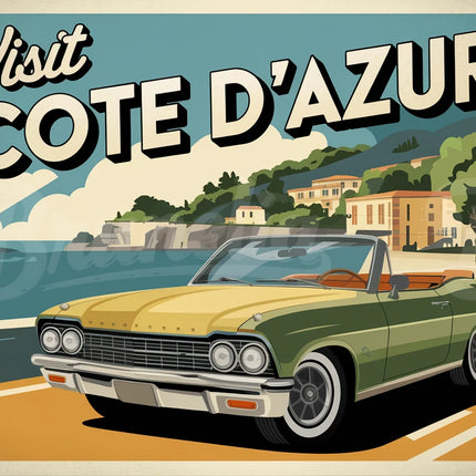affiche voyage retro copie