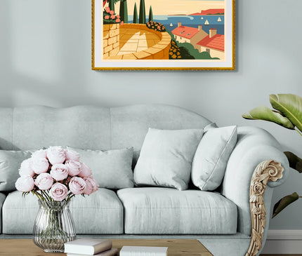 affiche vintage la ciotat
