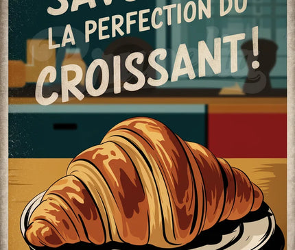 affiche cuisine gourmande vintage copie