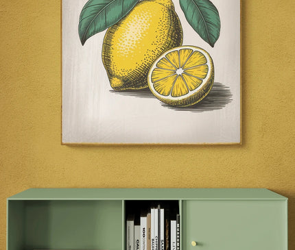 affiche citron vintage copie