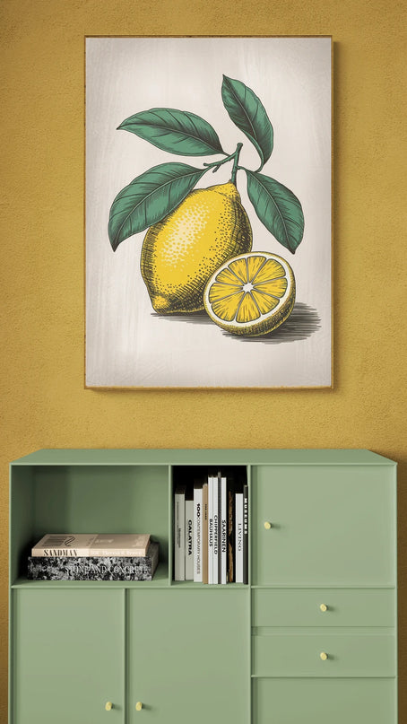 affiche citron vintage copie