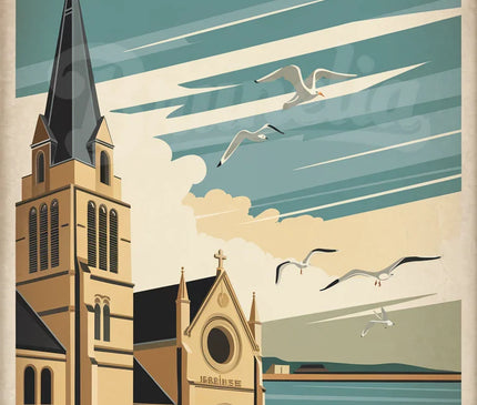 Pack Normandie — 4 affiches A4