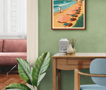 Affiche vintage Biarritz