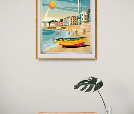 Affiche vintage Palavas-les-Flots
