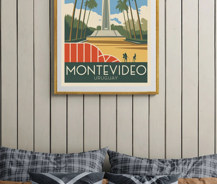 Affiche vintage Montevideo