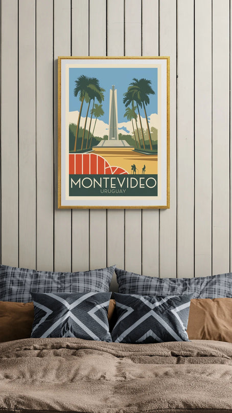 Affiche vintage Montevideo