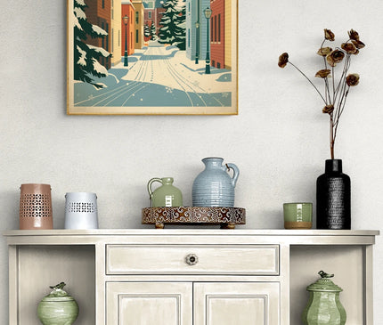 affiche vintage quebec