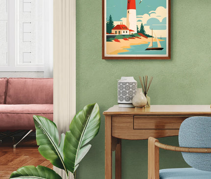 affiche cap ferret vintage