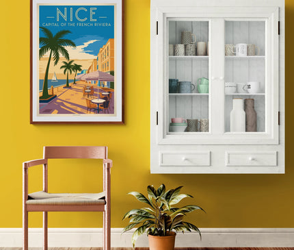 affiche style rétro
