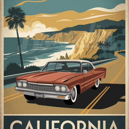 affiche vintage california 2