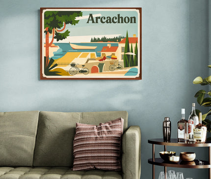 Affiche vintage Arcachon