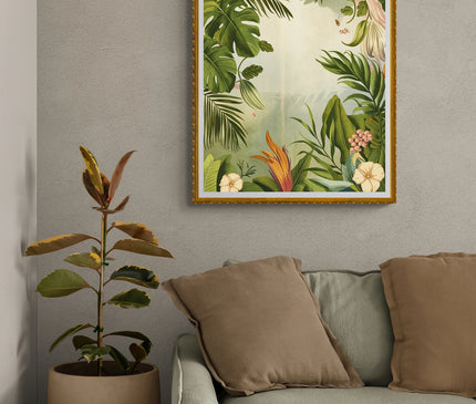 affiche tropicale vintage 2