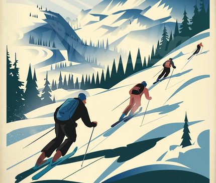 affiche vintage jura