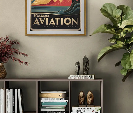 affiche aviation vintage 1