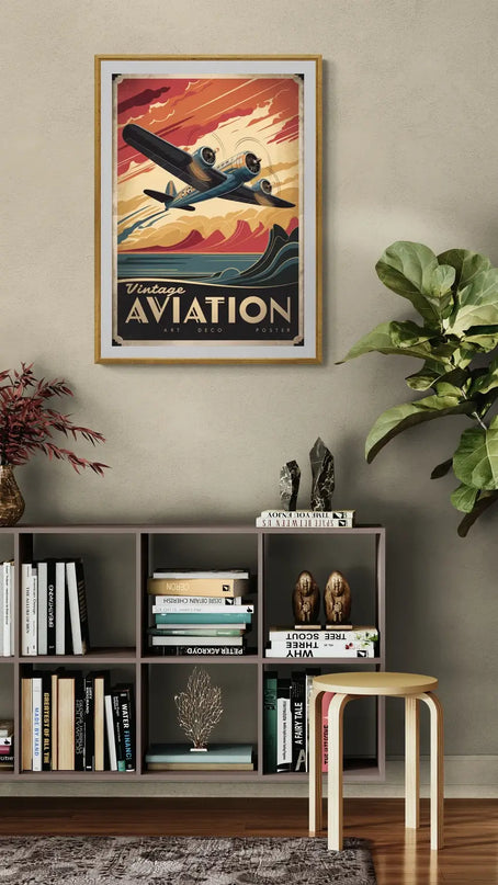 affiche aviation vintage 1