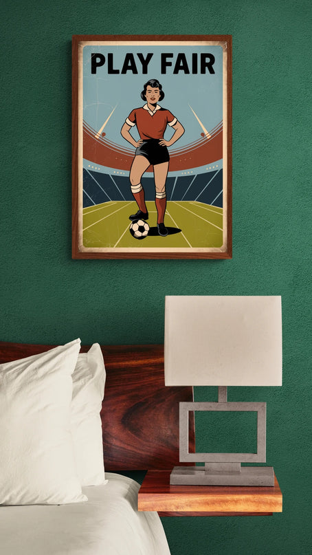 Affiche vintage fair-play