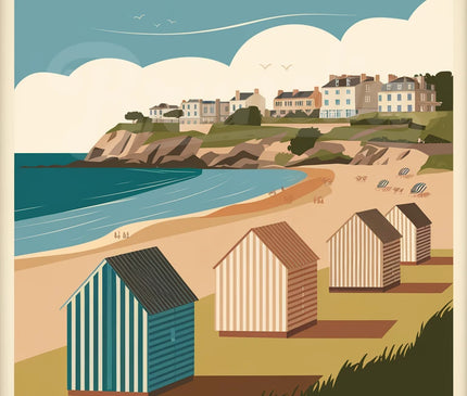 affiche vintage dinard