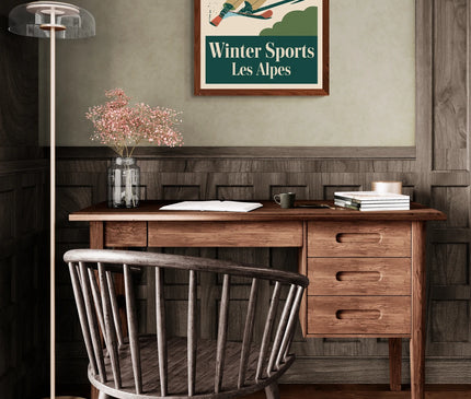 affiche sport vintage