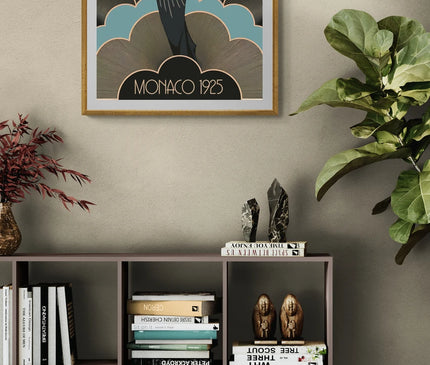 affiche vintage art deco