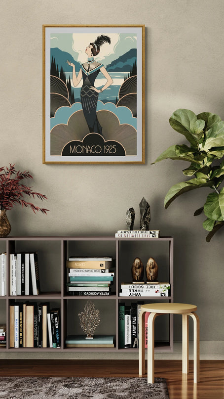 affiche vintage art deco