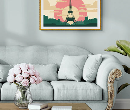 affiche voyage vintage