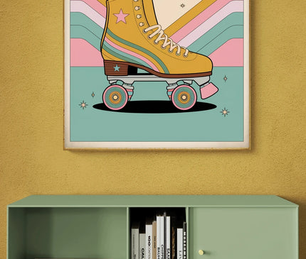 Affiche vintage roller 1
