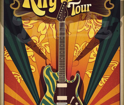 Pack Musique — 2 A3 + 1 A2 · Sélection 3 — pack d'affiches vintage Brunelia