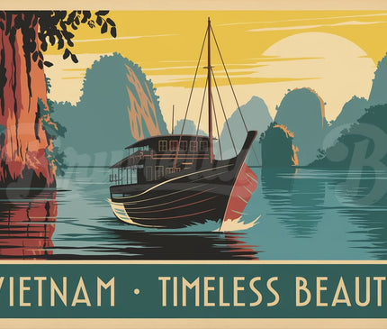 affiche vintage vietnam