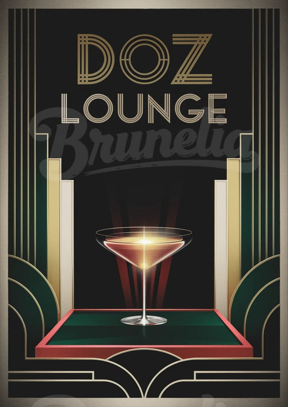 affiche vintage doz