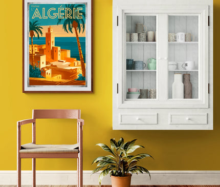affiche vintage algerie