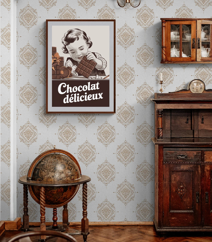 affiche vintage chocolat