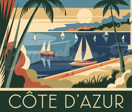 affiche style vintage