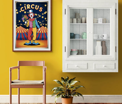affiche de cirque vintage